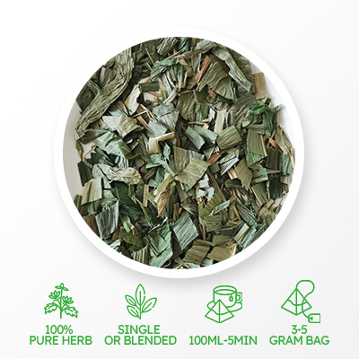 Té adelgazante de hojas de bambú